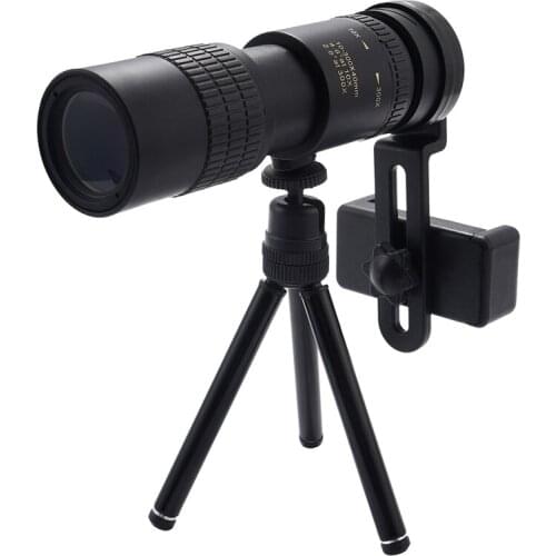 10-300X40mm Super Telephoto Zoom Monocular Telescope with Tripod Pocket Telescope