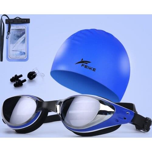 Myopia Swimming Goggles Anti Fog Waterproof Unisex Diving Glasses Adjustable Adult Silicone Frame Eyewear 2 Pcs/5 Piece Items