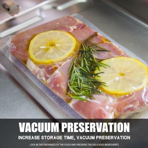 Market Retail Food Vacuum Compression Bag 44 pieces 20X25CM Fresh Food Packaging Fridge Preservation Film