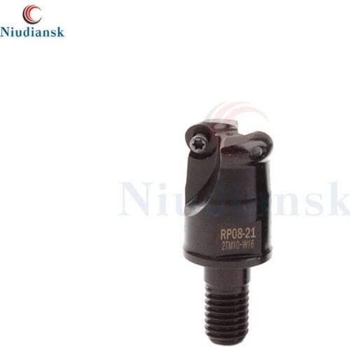 RP08-16-2TM8-W12 RP08-21-3TM10-W16 RP08-25-3TM12-W19 Lock Tooth Milling Cutter Head RP08 CNC Lathe Tool,RPMT0802 Carbide Inserts