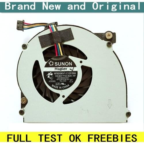 New laptop CPU cooling fan Cooler Notebook PC for HP EliteBook 2560 2570 2560p 2570p MF60090V1-C130-S9A 651378-001 6033B0024501