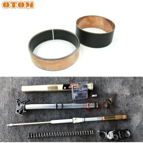 OTOM Motocross 47mm/48mm Front Fork Bushing Shock Absorption Maintenance For EXC SX YZF WR GSXR RM KLX Pit Dirt Bike Accessories