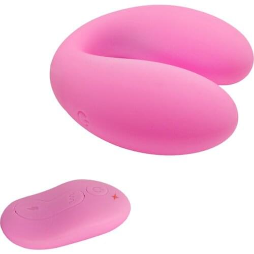 10 Frequency Remote Control U-Shape Vibrator Sex Toys for Couples Double Vibration Dildo Clitoris Stimulate Female Adult Product