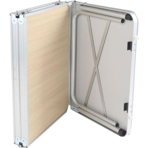 120CM3 Small Folding Table Height Adjustable Aluminum Alloy Outdoor Camping Barbecue Table