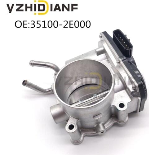 1x 35100-2E000 351002E000 New Throttle Body Assembly For Hyundai- Tucson Elantra Kia Soul Rondo Forte 1.8L 2.0L