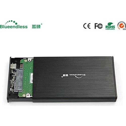 1pcs/lot 2.5 inch HDD SSD Disk SATA I,II,III 5GBPS USB3.0 Suit for 7mm 9.5mm Hard Disk with USB Cable for Laptop Notebook PC