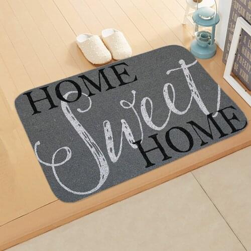 Drop shipping Home Welcome Floor Mats Bathroom Kitchen Carpets Doormats Rug Floor Mat for Living Room Anti-Slip Tapete