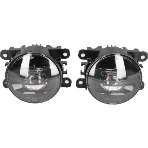 Araba aksesuar Car Styling Pair of Car Front Foglight 12V LED Fog Lamp High Brightness Energy-Saving Plug and Play Universal