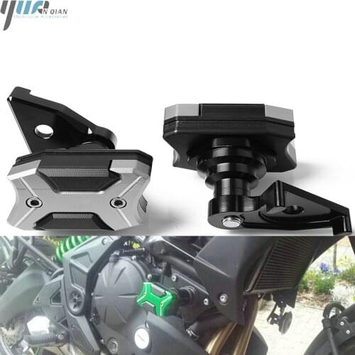 Motorcycle Frame Crash Pads Engine Case Sliders Protector Falling Protector New FOR Kawasaki Ninja ZX-10R ZX10R 2011 2012 2013