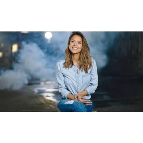 D0467 Jessica Alba Actor Star Silk Fabric Poster Art Decor Indoor Painting Gift