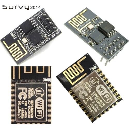 ESP8266 ESP01S ESP12E ESP12F ESP-12E ESP-01 ESP-01S ESP01 ESP-12F Remote Serial Port WIFI Wireless Module 3.3V SPI For Arduino