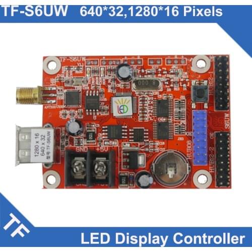 TF-S6UW Longgreat TF WIFI USB port LED Display Control Card Single Dual Color