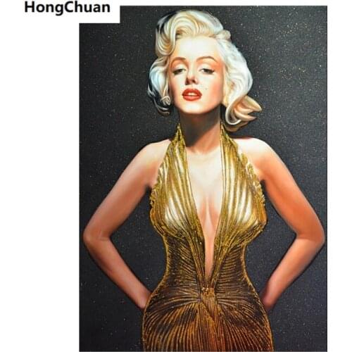 Sexy actress, diamond painting cross embroidery 5D square/round diamond paintingdiamond mosaic home decoration, new year gift