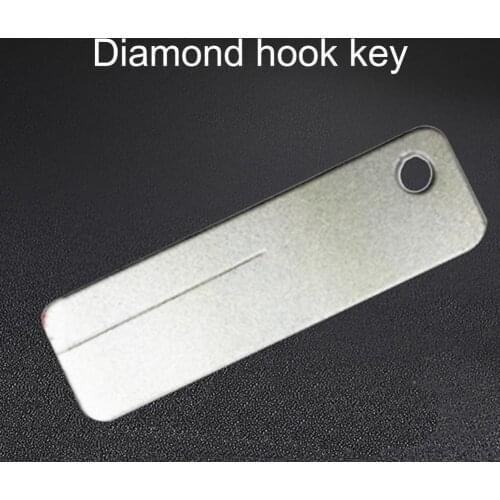 Silver Small Diamond Portable Hiking Gadgets Knife Sharpener Portable Multifunctional Diamond Fishing Hook Whetstone For Outdoor
