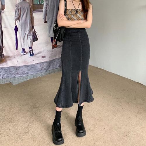 Miss Tough Denim Skirts For Women