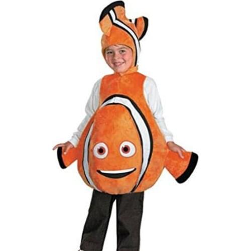 Disney Finding Nemo Fashion Anime Casual Dresses Cartoon Children Baby Clothing Girls Gifts