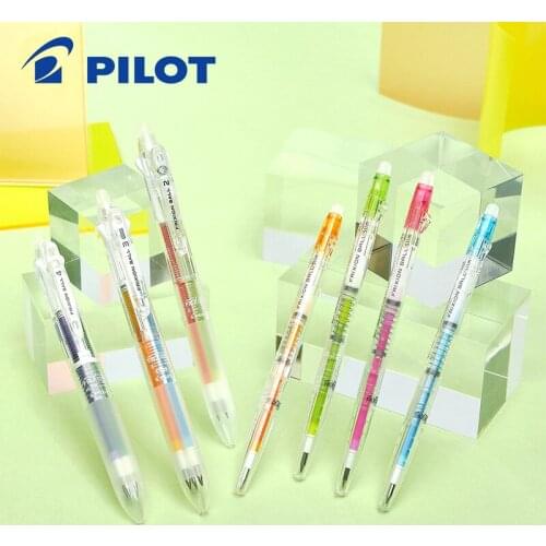 New Japanese PILOT erasable gel pen LFBS-18UF candy color transparent pen 0.38mm for student office use