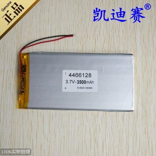 Polymer lithium battery 3.7V 4466128 3500mAh tablet LED meter Universal Rechargeable Li-ion Cell Rechargeable Li-ion Cell