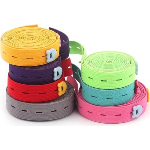 18mm Adjustable Elastic Bands Fastener Elastic Belt For Baby Pregnant Women Garment Trousers DIY Sewing Accessory