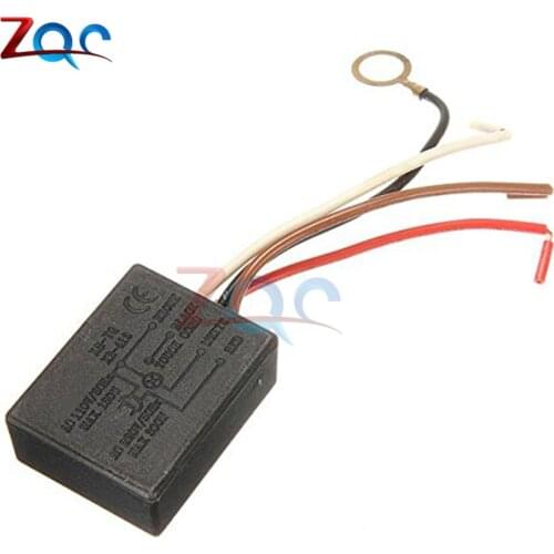 AC 100-240V 1 Way / 3 Way Touch Sensor Switch Desk Lights Touch Control Sensor Dimmer for Bulbs Lamp Switch 110V 220V
