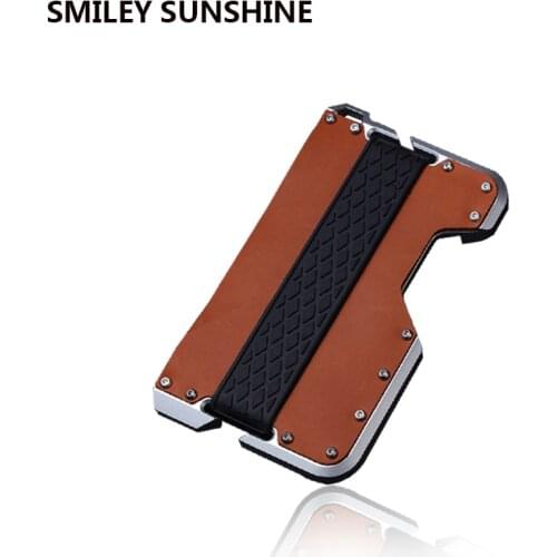 SMILEY SUNSHINE Metal Business Card Holders