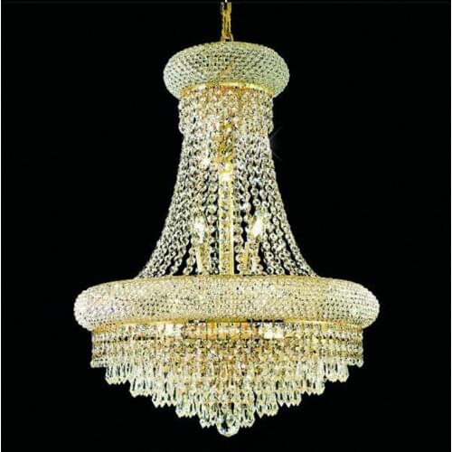 Modern K9 Crystal Chandeliers Lights Fixture LED Light American Crystal Chandelier Hotel Hall Living Room Home Indoor Lighting