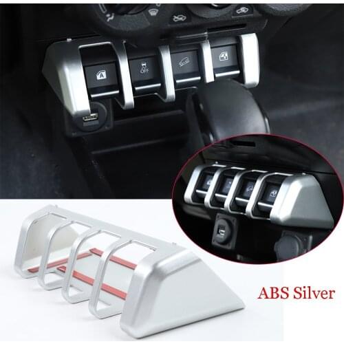 ABS Window Lift Switch Button Panel Trim For Suzuki Jimny 2019-2020 Car parts