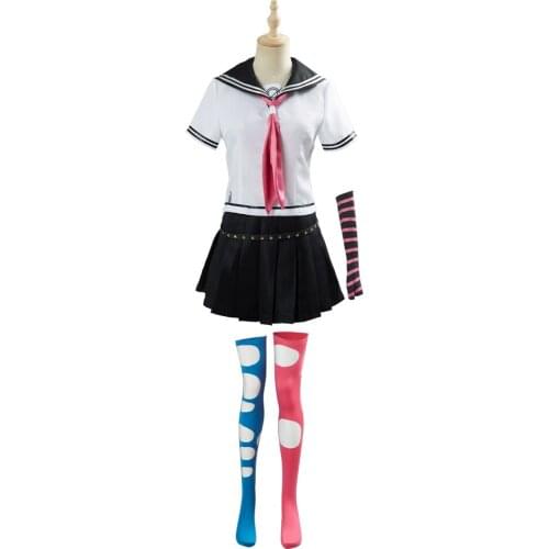 Anime Super Danganronpa Cosplay Mioda Ibuki Costume School Uniform Outfits Halloween Carnival Suit