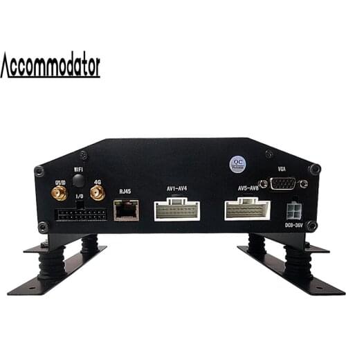 Vehicle Car Trailer Truck Taxi School Bus MDVR 8 Channels AHD 720P HDD SD Card Mobile DVR built in GPS 3G
