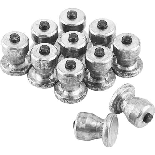 Auto Car Accessories 100Pcs 8*10mm Tire Stud Small Screws Hard Alloy Snow Nail Anti-Slip Screws For Automobile Tire Stud Screws