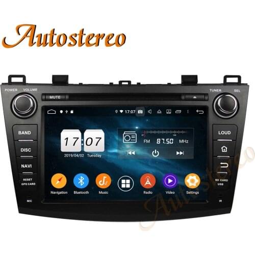 Android 10 PX5/PX6 Car DVD Player GPS Navigation For MAZDA 3 2009-2012 Auto Radio Stereo Head Unit Multimedia Player ISP Screen