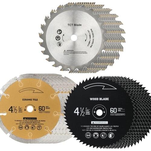 Free shipping 115MM Saw Blade for BDEWTECH BTC02 circular Saw 115x10mm Free Return