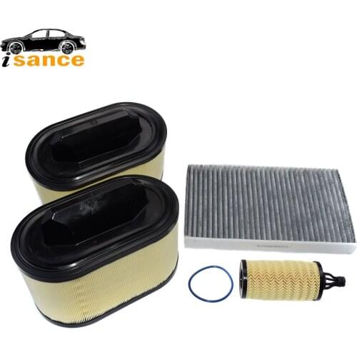 ISANCE NEW(670001545, 670005021, 000311401)Oil Filter Cartridge Insert Engine Cabin Air Filter For Maserati