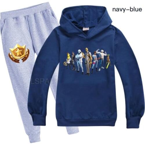 Boys Clothes Sets Fashion FORTNITE Children Clothing for Girls 2 4 6 8 10 12 14 15 Years Boy Sport Suits Spring Autumn Clothes