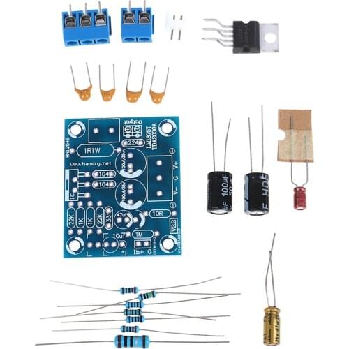 LM1875T PCB Mono Boom Level Power 30W Amplifier Board Speaker Power Amplifier Production DIY Kit LM1875 Dropshipping