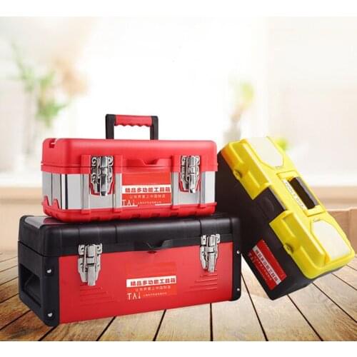 10/12/14/17 inch Multifunctional Tool Parts Hardware and Tools Tool Storage Box ABS plastic tool box Electrician box