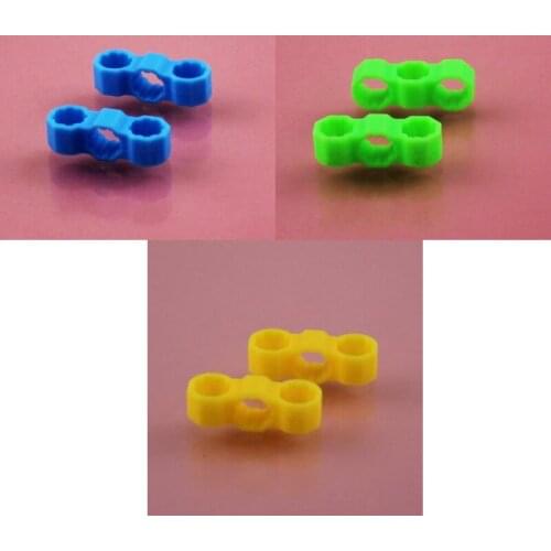 10pcs plastic Sanlian double-turned anise /DIY sand table building model material diy toy parts baby toys for children