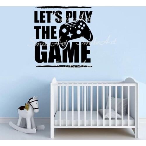 Drop Shipping Game Vinyl Wall Sticker Home Decor Stikers For Bedroom Decoration Wall Stickers Waterproof Wallpaper