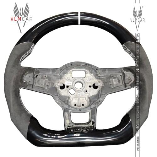 Private custom carbon fiber steering wheel for vw golf mk7/7.5 gti/r