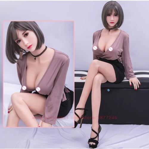 168cm-40kg Real Silicone Sex Dolls Robot Japanese Realistic Sexy Anime Big Breast Love Doll Oral Vagina Adult Life Toys for Men