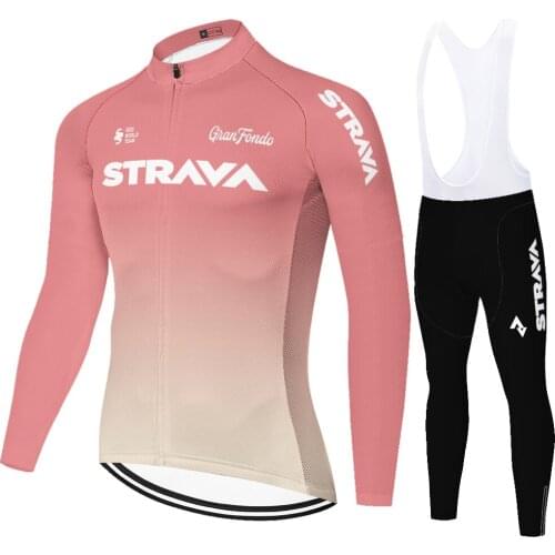 Strava Summer Spring Heren Jersey Set Conjunto 자전거의류 Uniforme Cycling Équipement Vélo Maillot Ciclismo Hombre Ciclismo Masculino