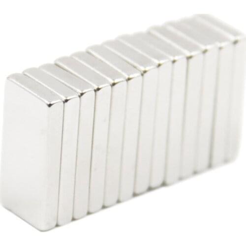 50pcs F40x20x5mm Super Powerful Strong Rare Earth Block NdFeB Magnet Neodymium N35 Magnets F40*20*5mm Free Shipping