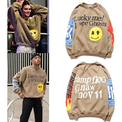 2021 Autumn Kanye West Hoodie Print Hoodie Men Women Autumn Winter Cotton Sweatshirts Tour Series