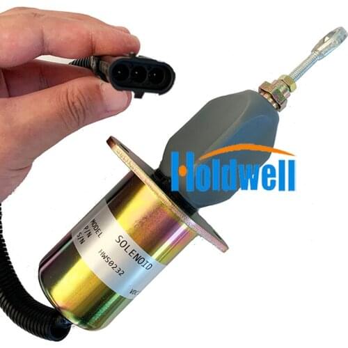 12V Shut Off Solenoid SA-4764-12 for Cummins 5.9L 8.3L Dodge RAM Engine 4B 6B 6CT