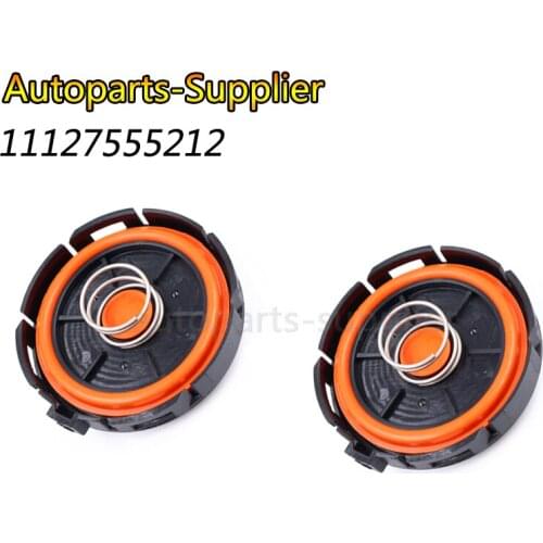 2pcs 11127555212 New Cylinder Head Valve Cover For BMW E60 E85 E88 E90 E91 E92 E93 X1 Z4