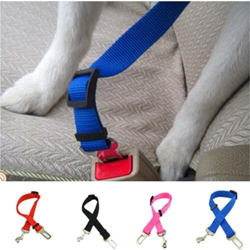 20 Pieces/lot) Hot Sale Wholesale Nylon Dog Safety Leashes Leads Travel Pet Seat Belt