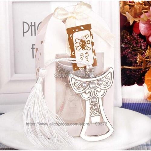 400pcs Angel Design Metal Bottle Can Beer Opener Baby Shower Baptism Wedding Party Keepsake Oouvenir Gift Favors