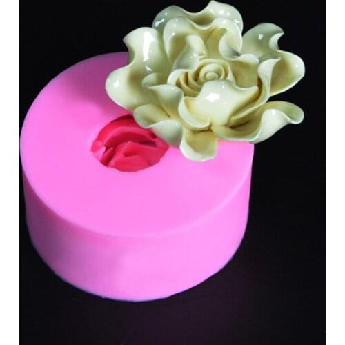 3D Rose Flower Silicone Mold Cake Decorating Tools