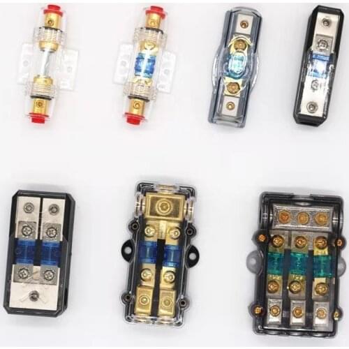 Car Audio Insurance Multi-style Optional Insurance Seat Fuse with Fuse Host Amplifier Subwoofer Modification Accessories