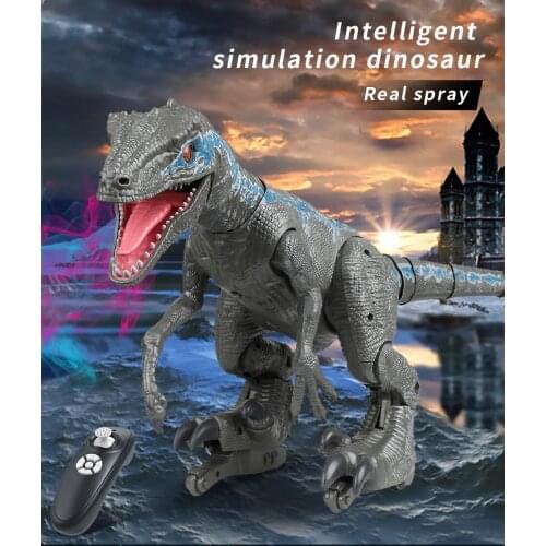 RC Dinosaur Toys Intelligent Animal Toys Remote Control Jurassic Dinosaur Toy Electric Walking Animals Toys For Children Gift